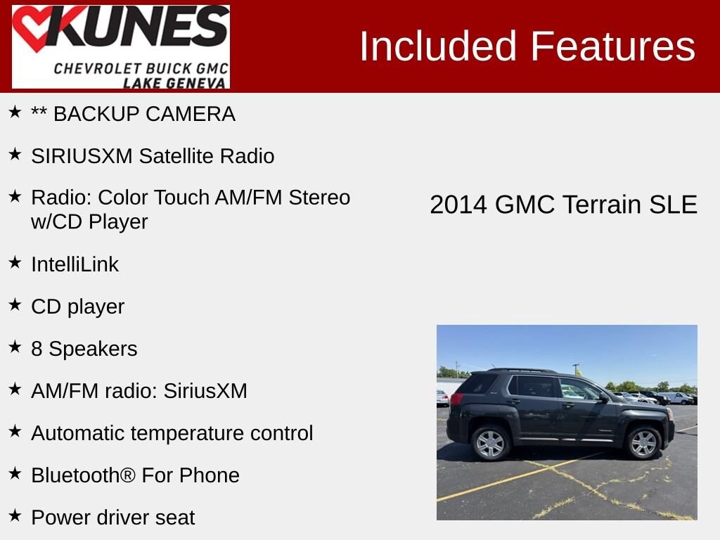 Used 2014 GMC Terrain SLE SUV