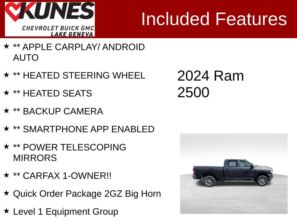 Used 2024 Ram 2500 Big Horn