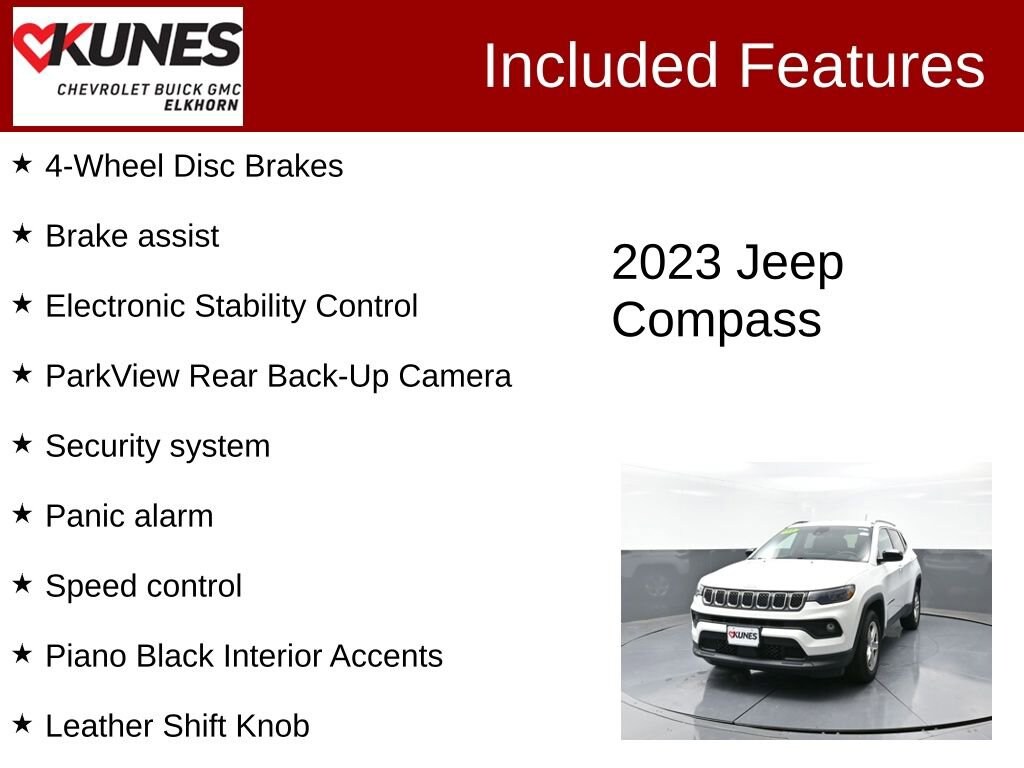 Used 2023 Jeep Compass Latitude
