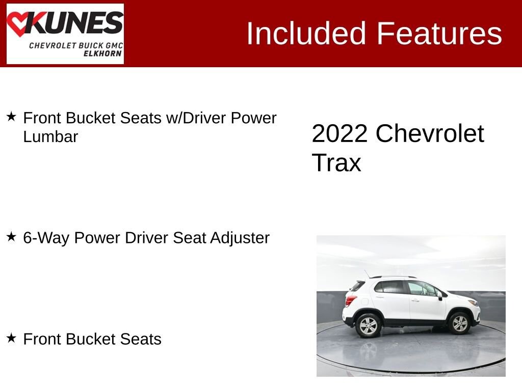 Used 2022 Chevrolet Trax LT SUV