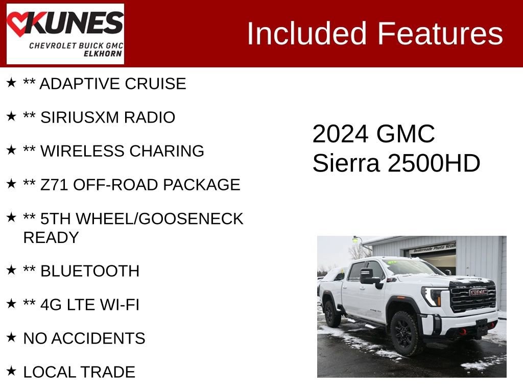 Used 2024 GMC Sierra 2500 HD AT4 Truck