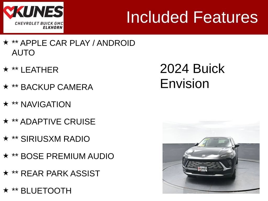 Used 2024 Buick Envision Preferred SUV