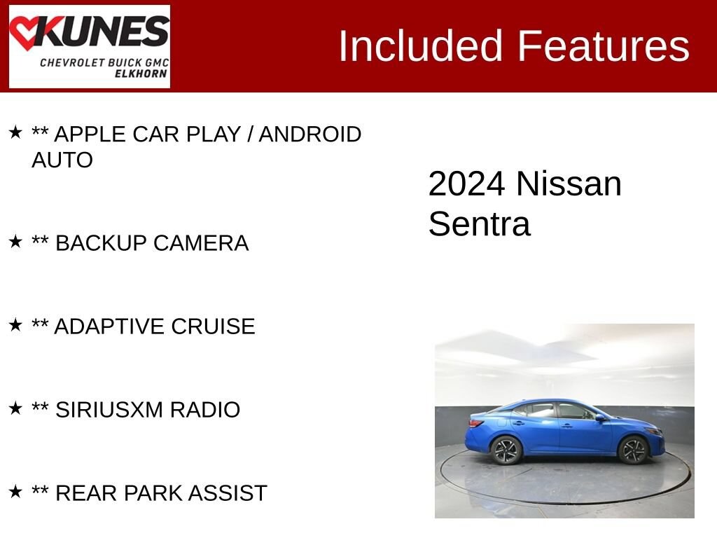Used 2024 Nissan Sentra SV