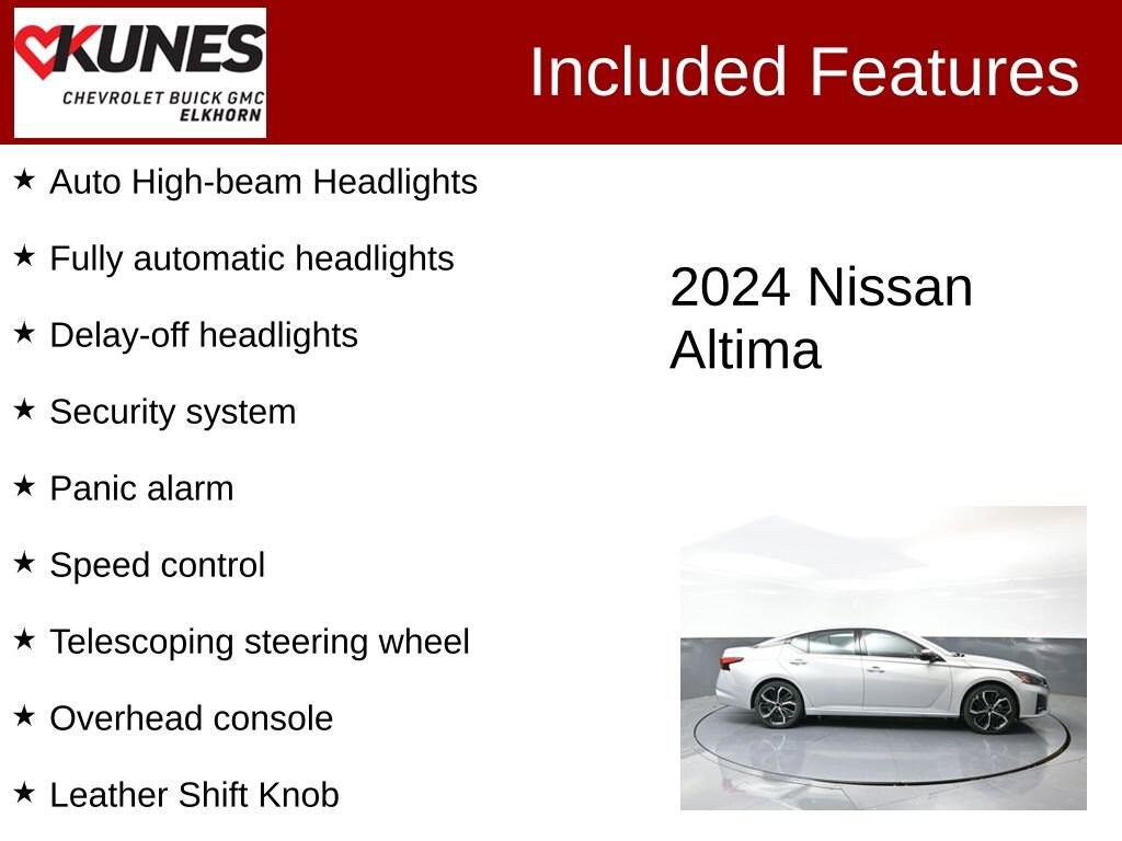 Used 2024 Nissan Altima 2.5 SR