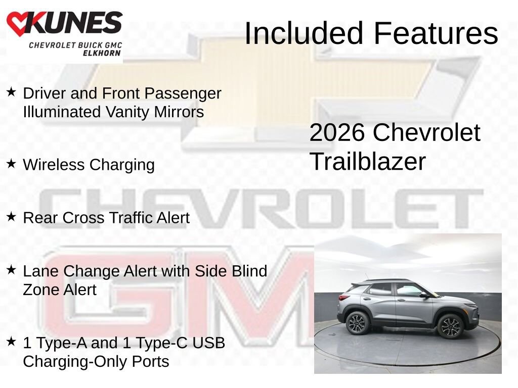 New 2026 Chevrolet Trailblazer Activ SUV