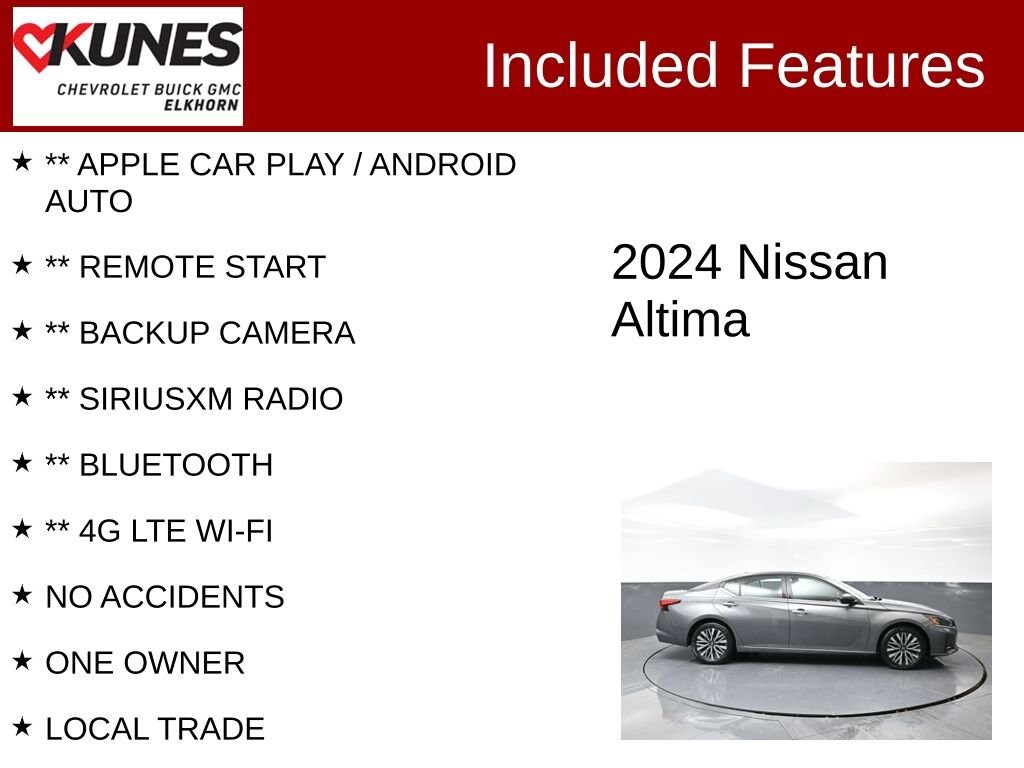 Used 2024 Nissan Altima 2.5 SV