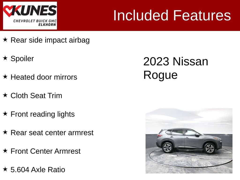 Used 2023 Nissan Rogue SV