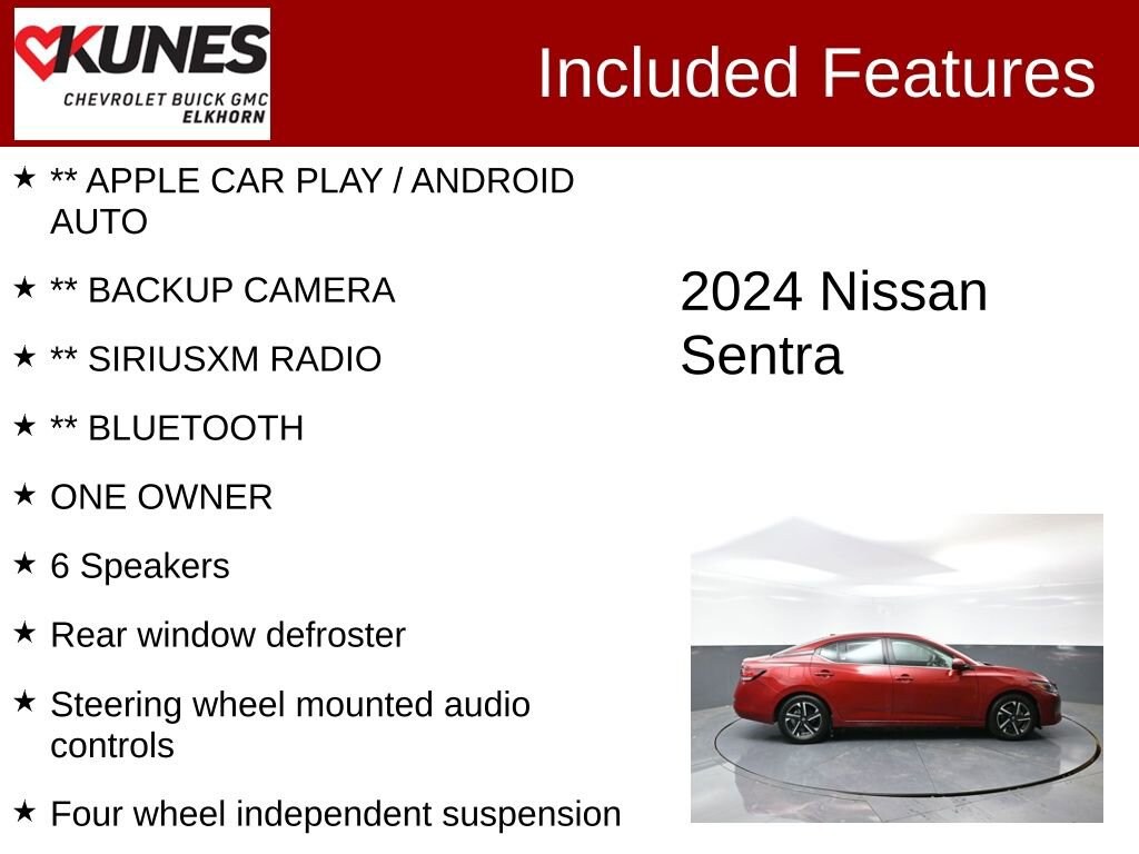 Used 2024 Nissan Sentra SV