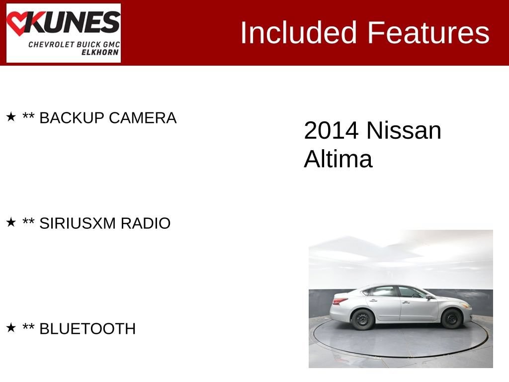 Used 2014 Nissan Altima 2.5