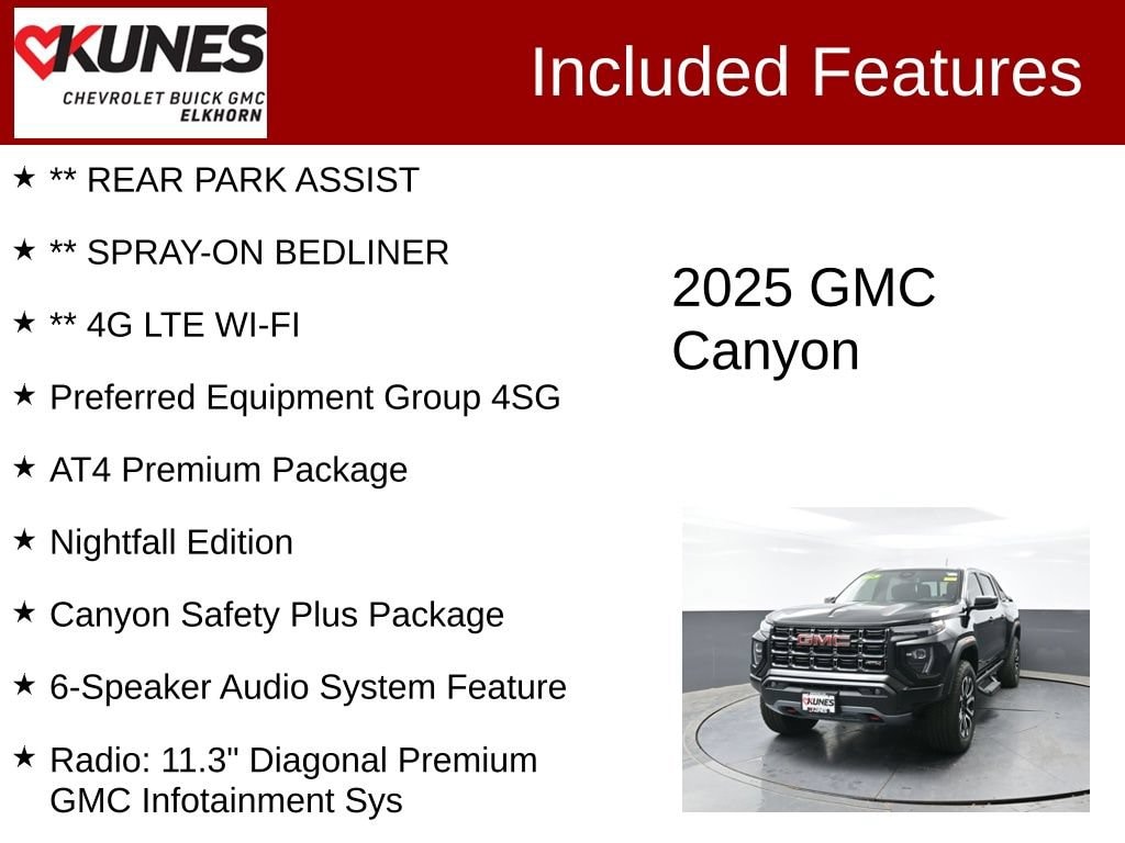 Used 2025 GMC Canyon AT4 Truck