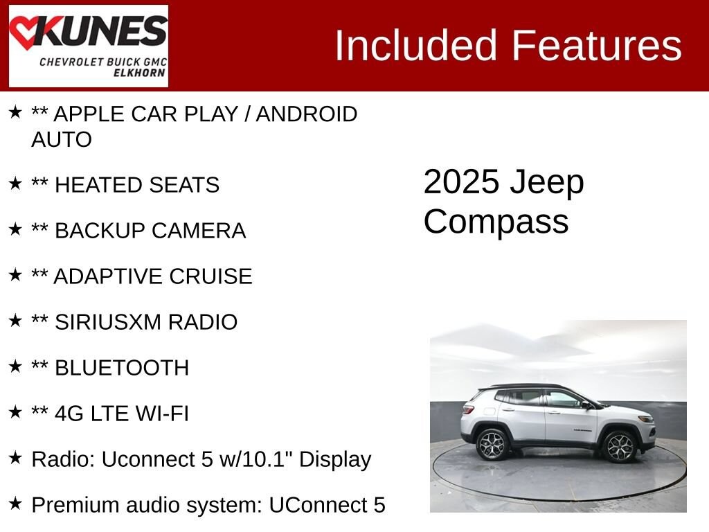 Used 2025 Jeep Compass Limited