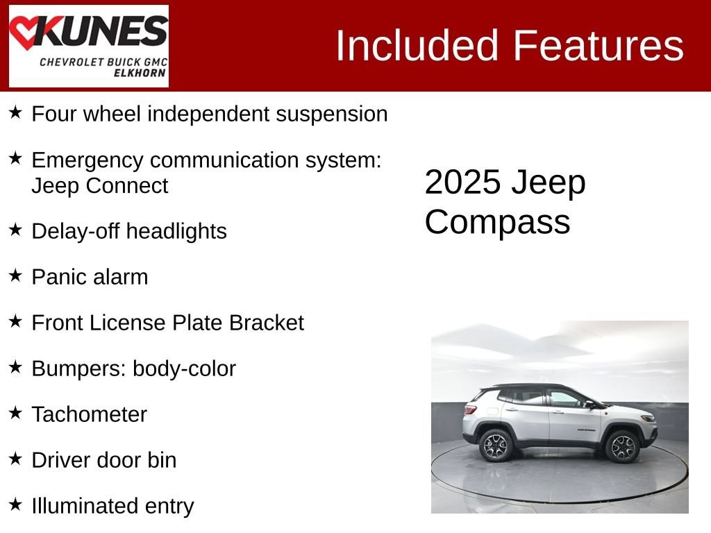 Used 2025 Jeep Compass Trailhawk