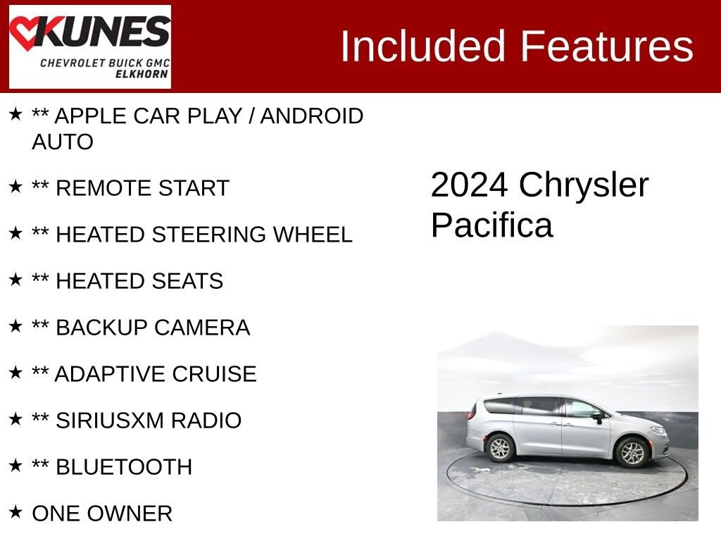 Used 2024 Chrysler Pacifica Touring L