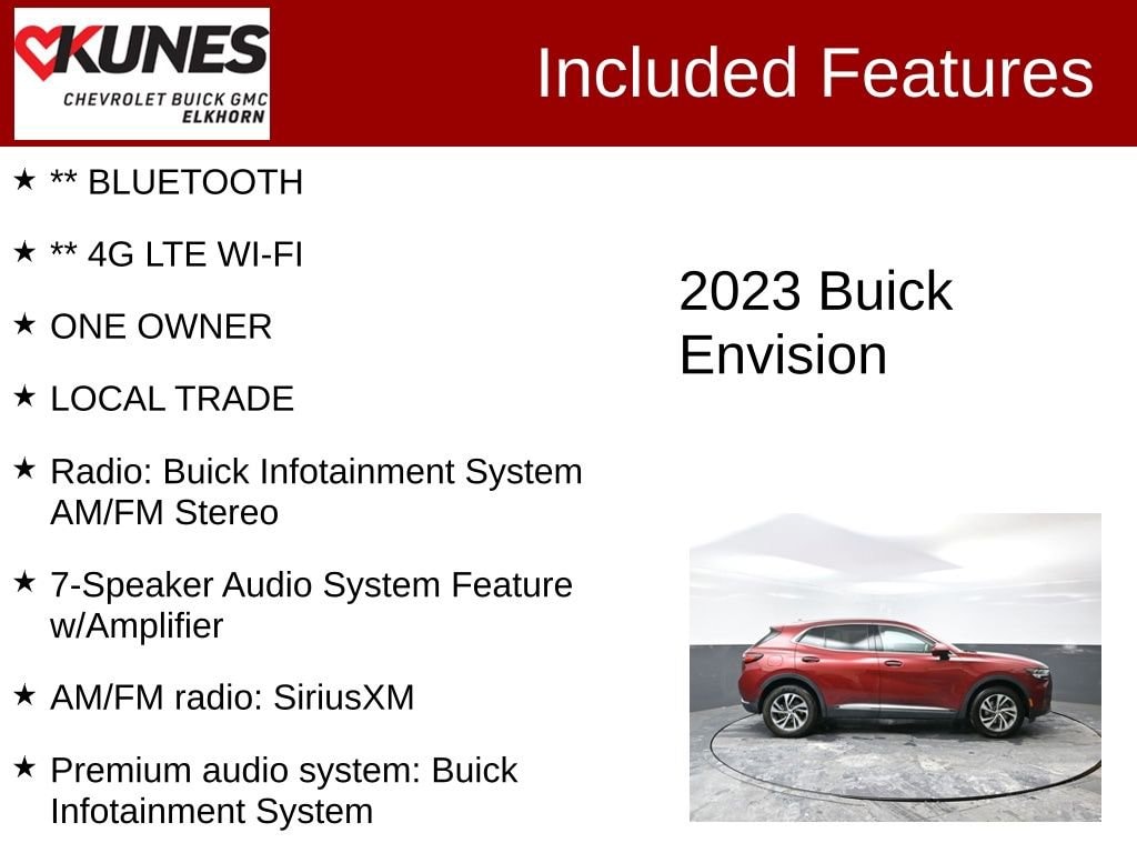 Used 2023 Buick Envision Essence SUV