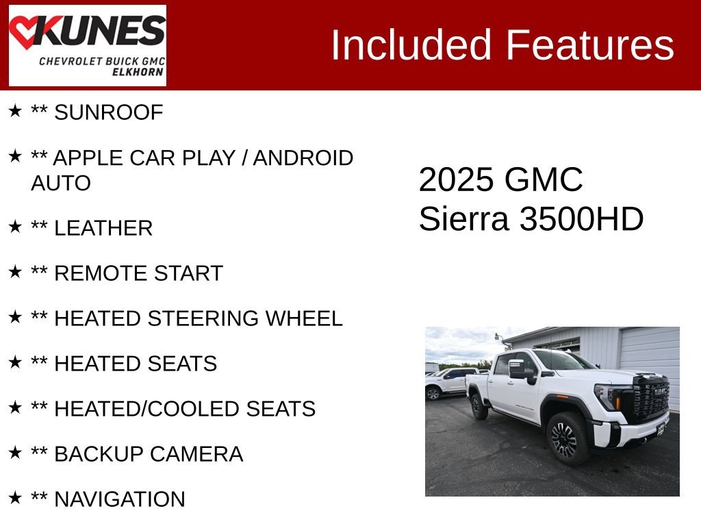 Used 2025 GMC Sierra 3500 HD Denali Ultimate Truck