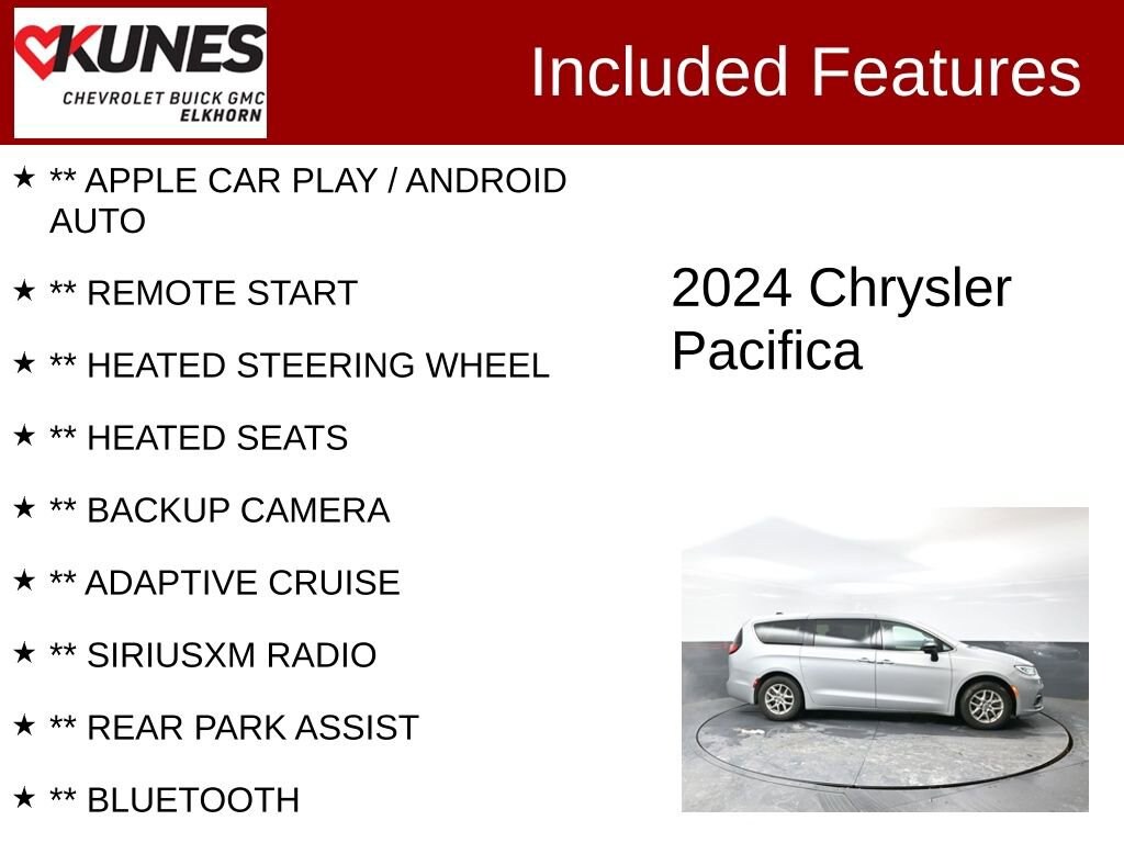 Used 2024 Chrysler Pacifica Touring L