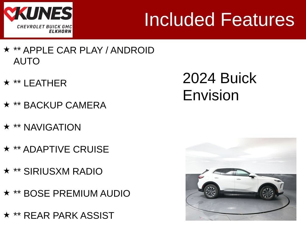 Used 2024 Buick Envision Preferred SUV