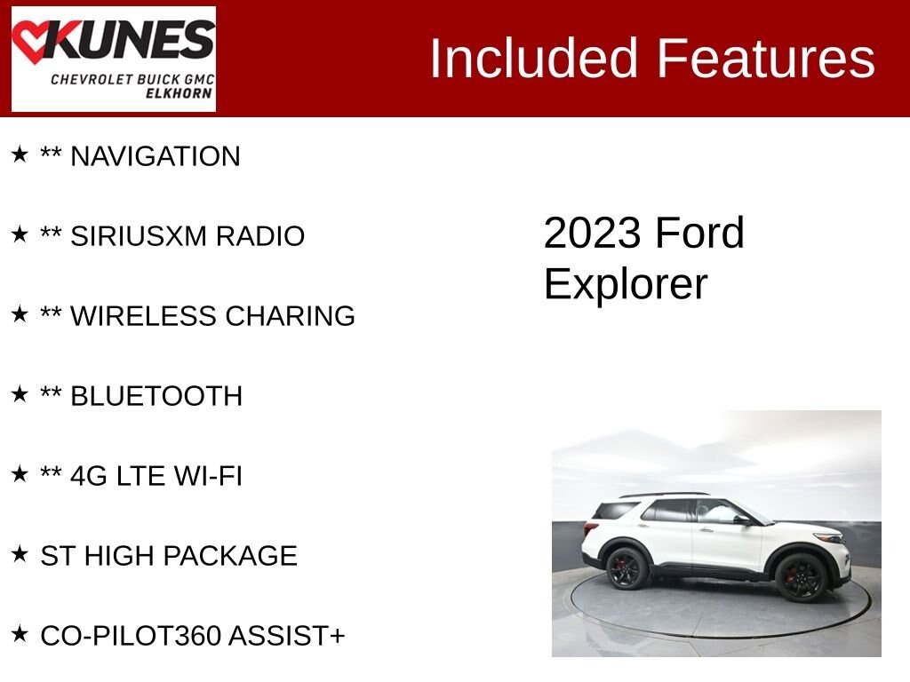 Used 2023 Ford Explorer ST