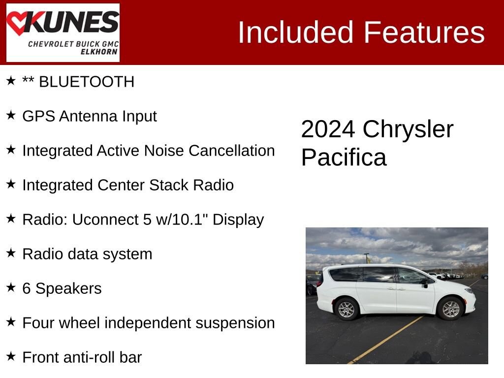 Used 2024 Chrysler Pacifica Touring L