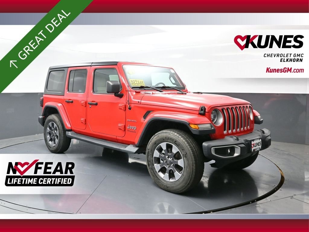 Used 2018 Jeep Wrangler Unlimited Sahara