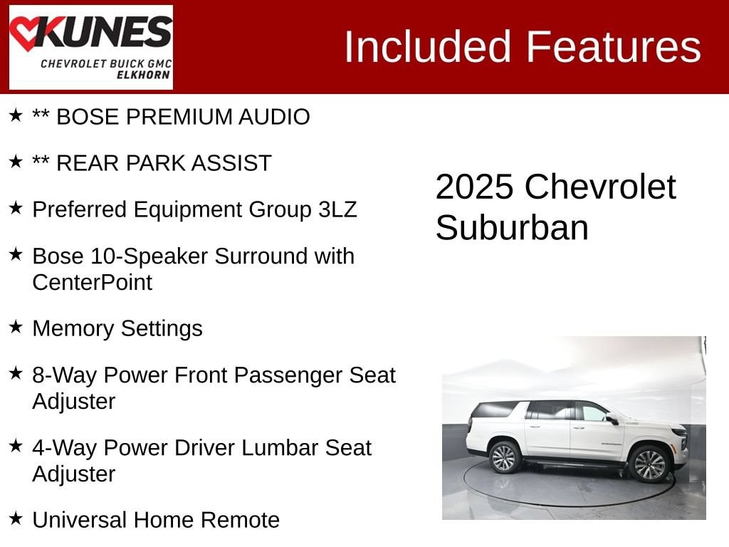 Used 2025 Chevrolet Suburban High Country SUV