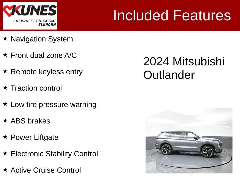 Used 2024 Mitsubishi Outlander SE