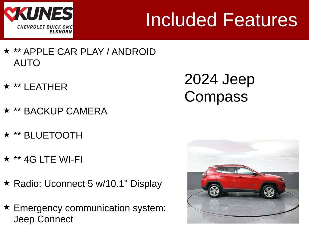 Used 2024 Jeep Compass Latitude