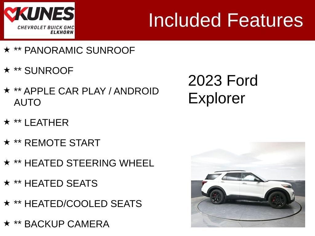 Used 2023 Ford Explorer ST