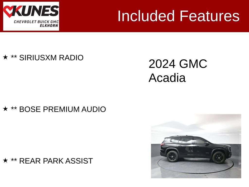 Used 2024 GMC Acadia AT4 SUV
