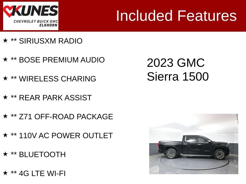 Used 2023 GMC Sierra 1500 Denali Ultimate Truck