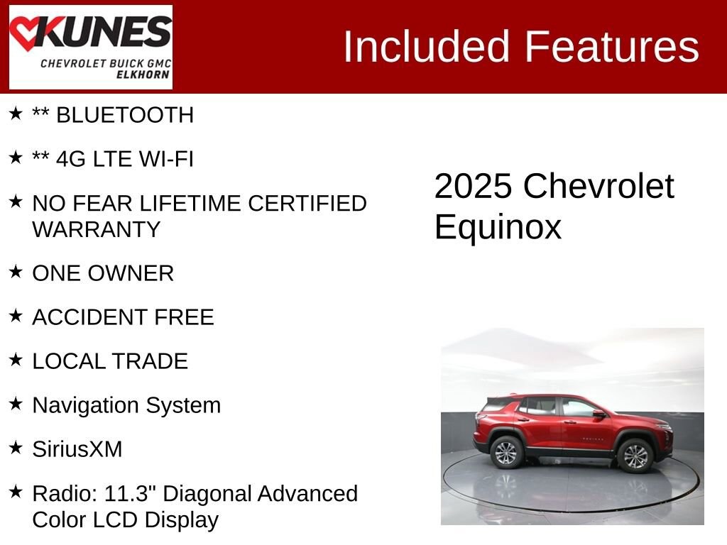 Used 2025 Chevrolet Equinox LT SUV