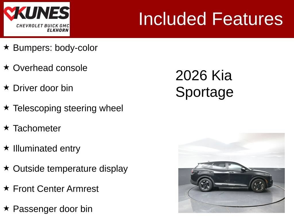 Used 2026 Kia Sportage LX