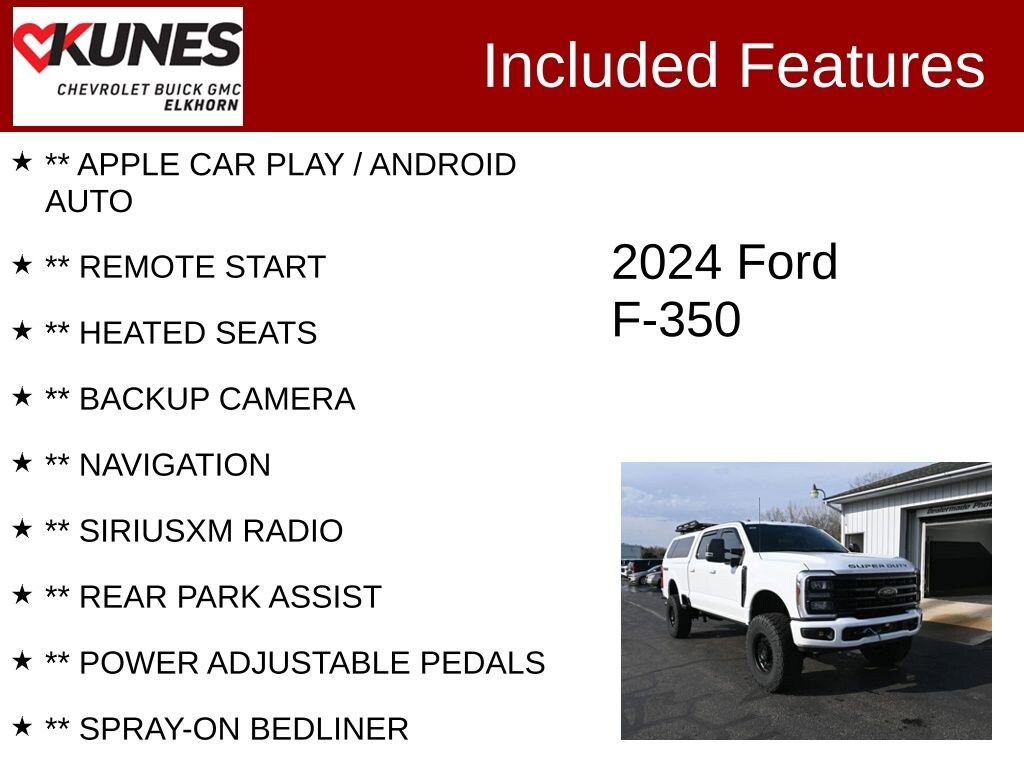Used 2024 Ford Super Duty F-350 SRW XL