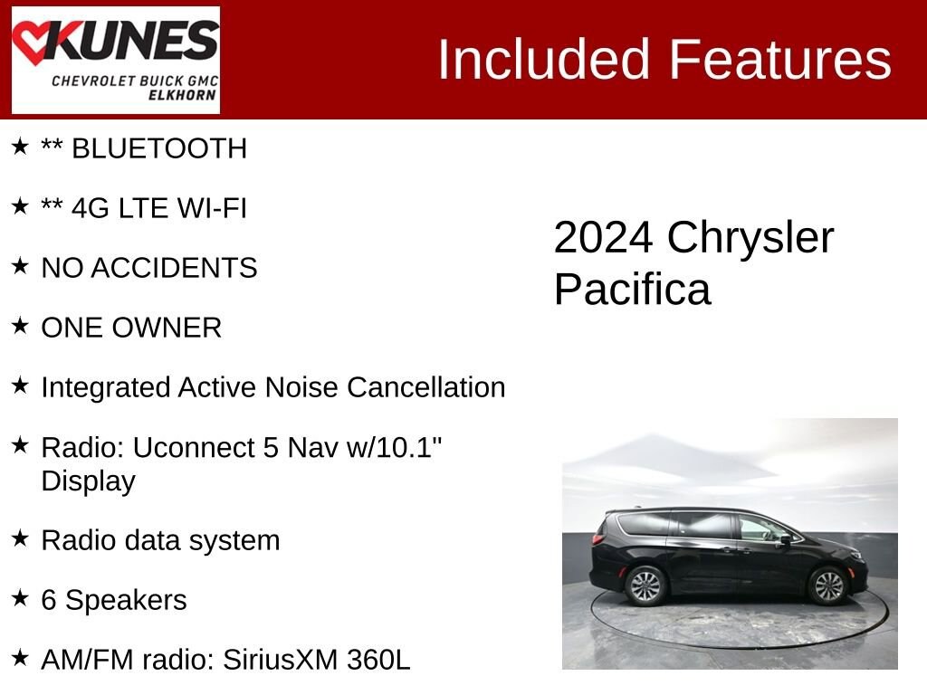 Used 2024 Chrysler Pacifica Hybrid Select