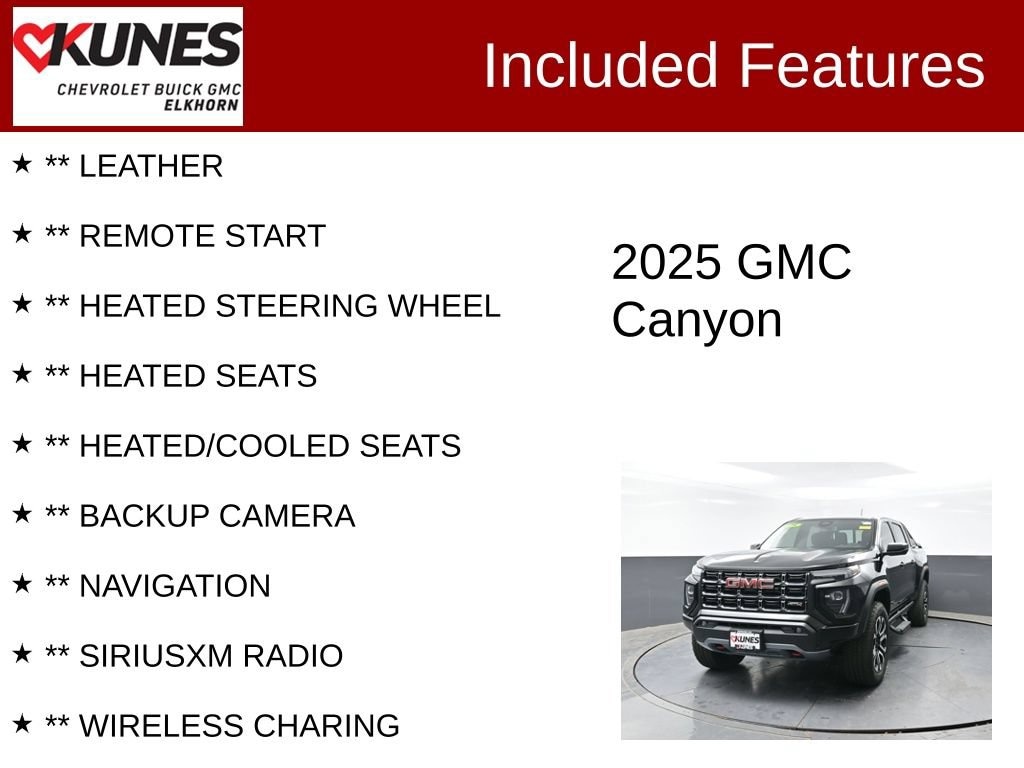 Used 2025 GMC Canyon AT4 Truck