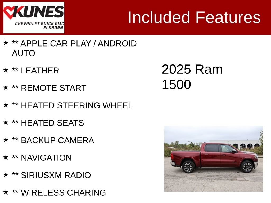 Used 2025 Ram 1500 Laramie