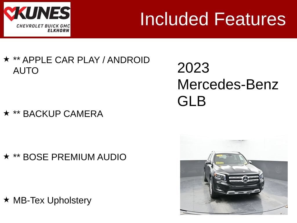 Used 2023 Mercedes-Benz GLB GLB 250