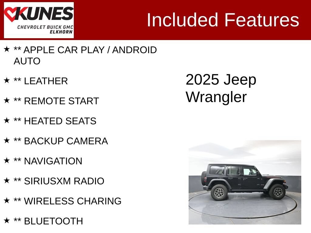 Used 2025 Jeep Wrangler Rubicon
