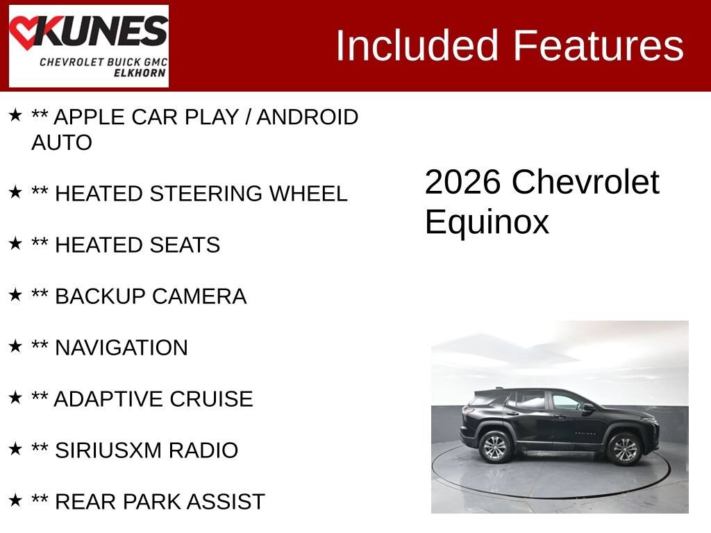 Used 2026 Chevrolet Equinox LT SUV