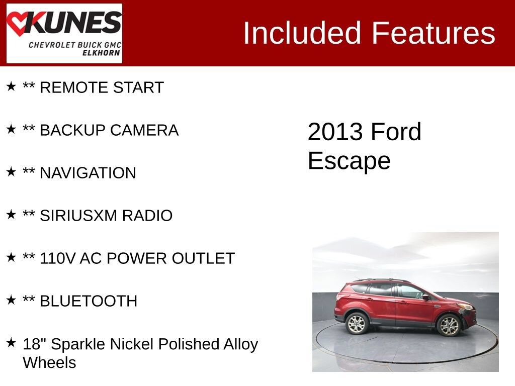 Used 2013 Ford Escape SE