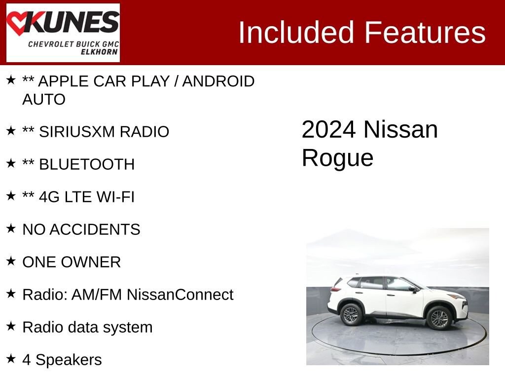 Used 2024 Nissan Rogue S
