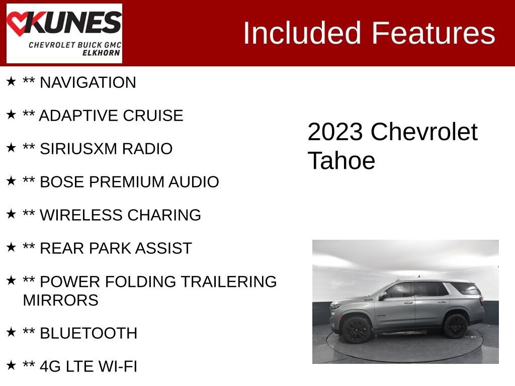 Used 2023 Chevrolet Tahoe High Country SUV