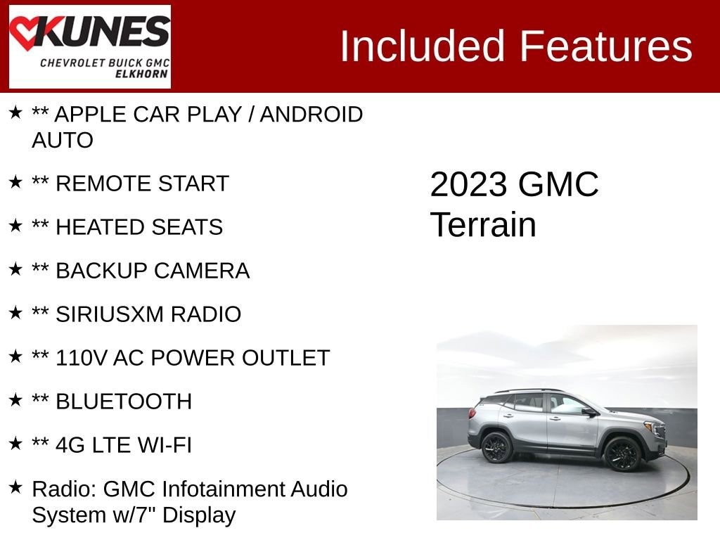 Used 2023 GMC Terrain SLE SUV