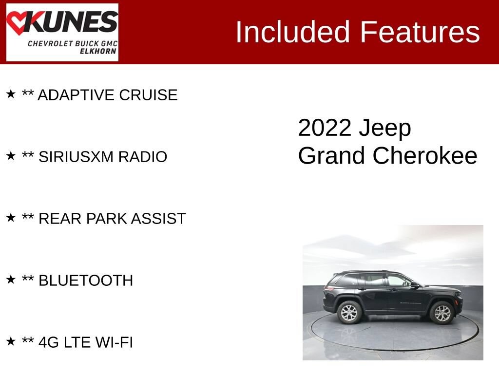 Used 2022 Jeep Grand Cherokee Limited