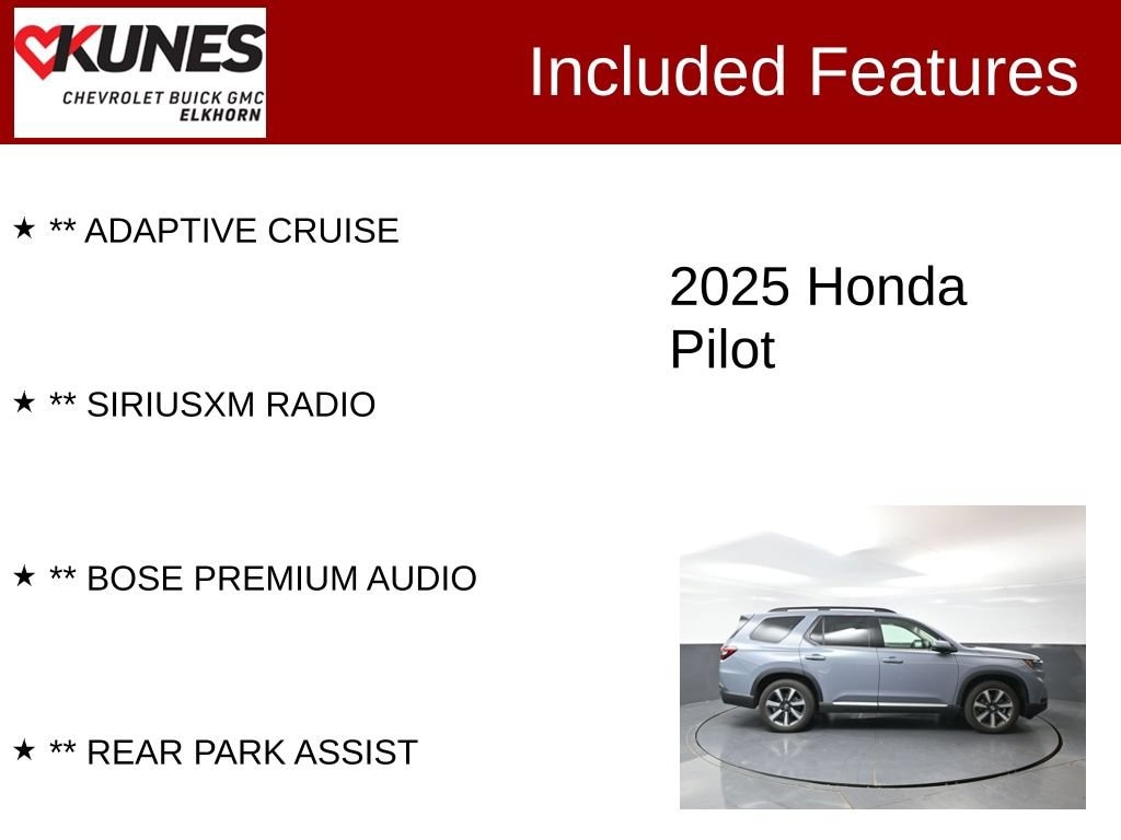 Used 2025 Honda Pilot Elite