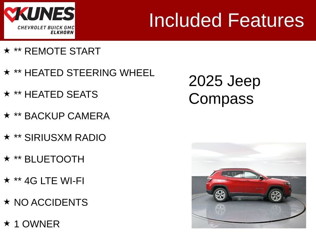 Used 2025 Jeep Compass Latitude