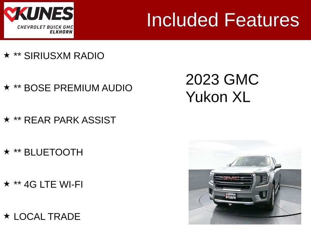 Used 2023 GMC Yukon XL SLT SUV