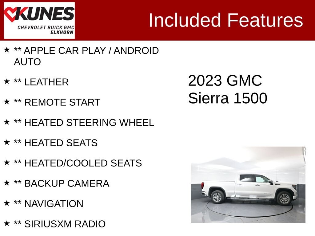 Used 2023 GMC Sierra 1500 Denali Truck