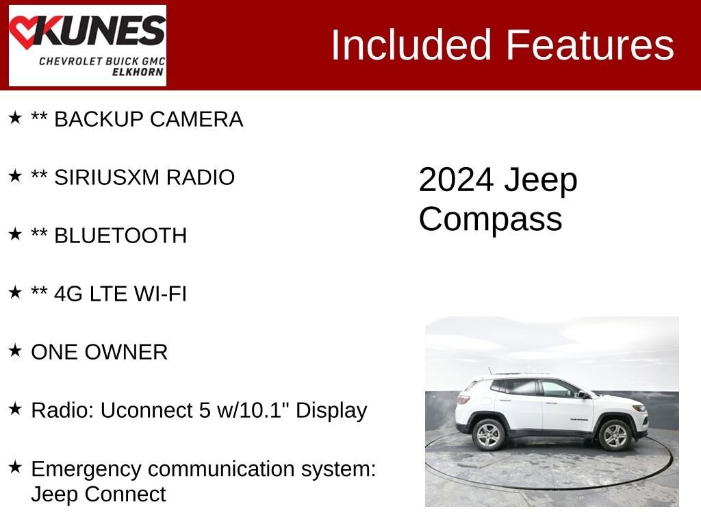 Used 2024 Jeep Compass Latitude