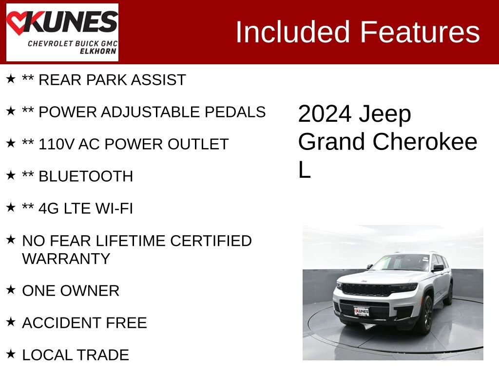 Used 2024 Jeep Grand Cherokee L Altitude